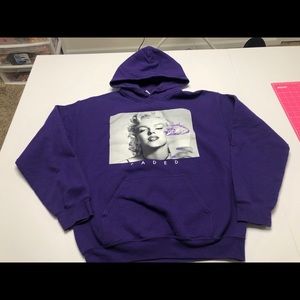 Faded Marilyn Monroe hoodie